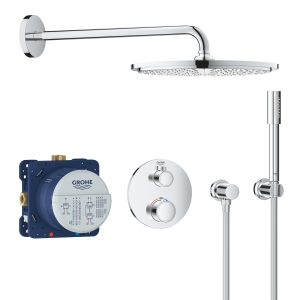 Душевой комплект GROHE Rainshower Cosmopolitan 310 с термостатом, хром (34731000)