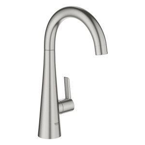 Кран для кухонной мойки GROHE Zedra для фильтрованной воды, без функции смешивания, суперсталь (30026DC2)