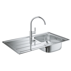 Мойка и смеситель для мойки, GROHE K200, хром, (31562SD0)