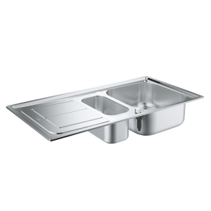 Мойка GROHE из нержавеющей стали с корзинчатым вентилем, оборачиваемая, K300 60 -S 97/50 1.5 (31564SD0)