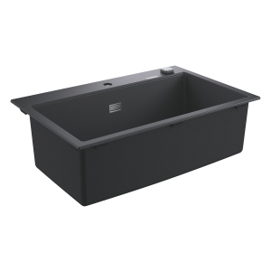 Мойка GROHE K700 с одной чашей, 780 x 510 мм, черный гранит (31652AP0)