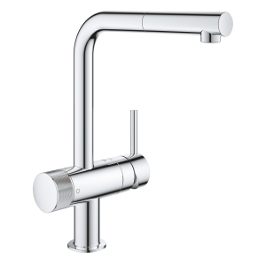 Смеситель для кухни GROHE Blue Pure Minta, с функцией фильтрации, без фильтра в комплекте, хром (31721000)