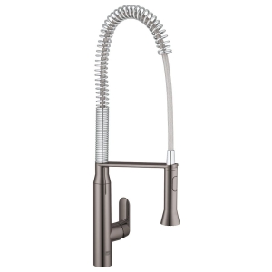 Смеситель для кухни GROHE K7 профессиональный, темный графит глянец (32950A00)