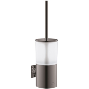 Туалетный ёршик GROHE Allure с держателем, темный графит глянец (40340A01)