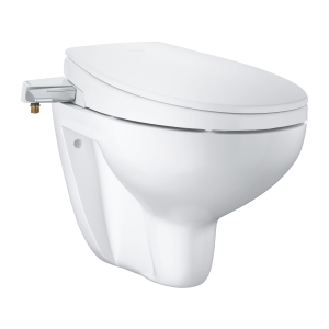 Унитаз GROHE Bau Ceramic подвесной, с сиденьем-биде, альпин-белый (39651SH0)