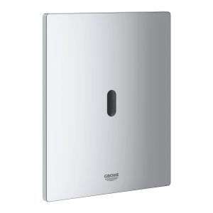 Панель смыва для унитаза GROHE Tectron Bau E инфракрасная, питание от батареи 6V, хром (39882000)