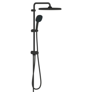 Душевая система GROHE Tempesta System 250 Cube Flex с переключателем потоков, черный (269772431)