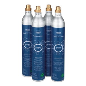 Комплект баллонов с углекислым газом, GROHE Blue, 425 г., 4 шт., (40422000)