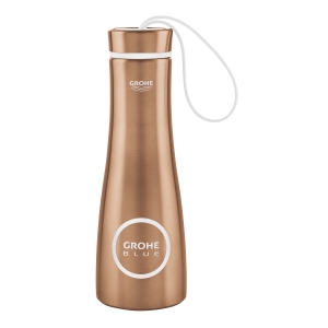 Бутылка для воды из нержавеющей стали GROHE Blue, теплый закат матовый (40848DL0)