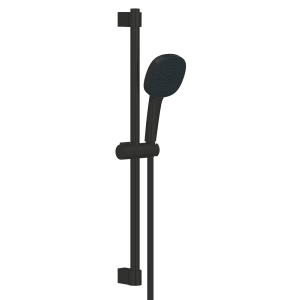 Душевой гарнитур GROHE Tempesta Cube 110, 2 режима струи, душевая штанга 600 мм, 7,4 л/мин, черный (267482433)