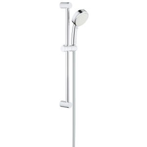 Душевой гарнитур GROHE Tempesta Cosmopolitan 100, 2 режима струи, душевая штанга 600 мм, хром (27578002)