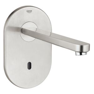 Внешняя часть крана для раковины GROHE Eurosmart Cosmopolitan E инфракрасный, без функции смешивания, питание от сети 230V, нержавеющая сталь (36334SD0)