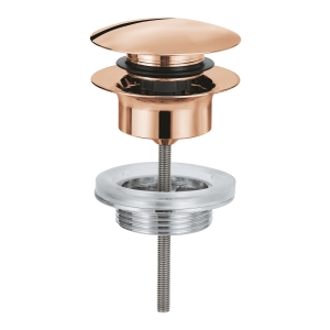 Донный клапан для раковины GROHE, теплый закат глянец 65807DA0