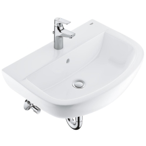 Набор для ванной GROHE Bau: раковина 60 + смеситель BauFlow (39644000)