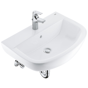 Набор GROHE Bau Ceramic: раковина со смесителем Start Flow (39472000)