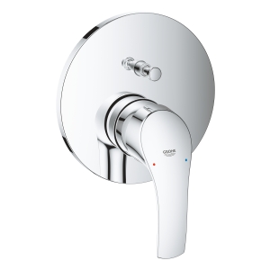 Внешняя часть смесителя для ванны GROHE Eurosmart, хром (24043002)