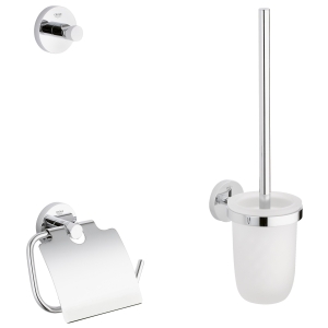 Набор аксессуаров, GROHE Essentials, 3 в 1, хром, (40407001)