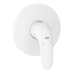 Внешняя часть смесителя для душа GROHE Eurostyle скрытого монтажа, белая луна (24046LS3)