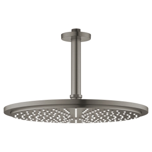 Верхний душ GROHE Rainshower Cosmopolitan 310, 8 л/мин, 1 режим, 142 мм, темный графит матовый (26067AL0)
