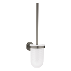 Туалетный ёршик GROHE Essentials с держателем, тёмный графит матовый (40374AL1)