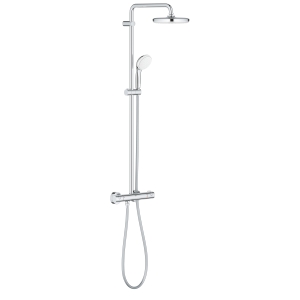 Душевая система GROHE Bau System 210 с термостатом для душа, хром (26699000)