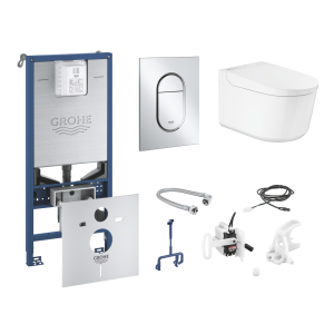 Комплект инсталляции GROHE Rapid SLX 3 в 1 с унитазом Sensia Pro Smart Toilet (NW0125)
