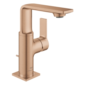 Смеситель для раковины GROHE Allure с донным клапаном, M-Size, теплый закат матовый (32757DL1)