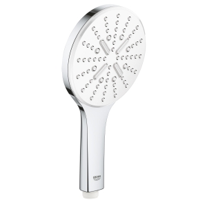 Ручной душ GROHE Rainshower SmartActive 130, 9,5 л/мин, 3 режима, белая луна (26574LS0)