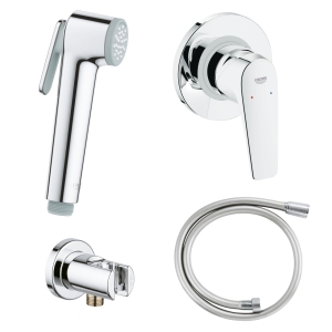 Набор для гигиенического душа GROHE Tempesta-F, хром (NB0075)