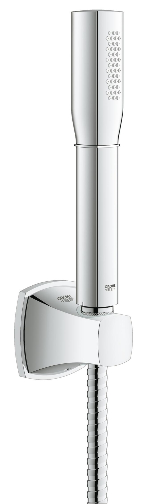 Душевой набор GROHE Rainshower Grandera, 1 режим, 1500 мм, 7,6 л/мин, хром (27993000)