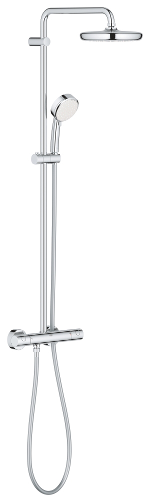 Душевая система GROHE Tempesta Cosmopolitan System 210 с термостатом для душа, хром (27922001)