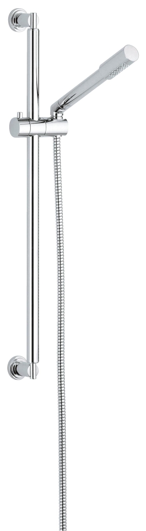 Душевой гарнитур GROHE Sena Stick, 1 режим струи, душевая штанга 600 мм, 9,5 л/мин, хром (28581000)