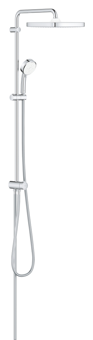 Душевая система GROHE Tempesta Cosmopolitan 250 CUBE с переключателем потоков, хром (26694000)
