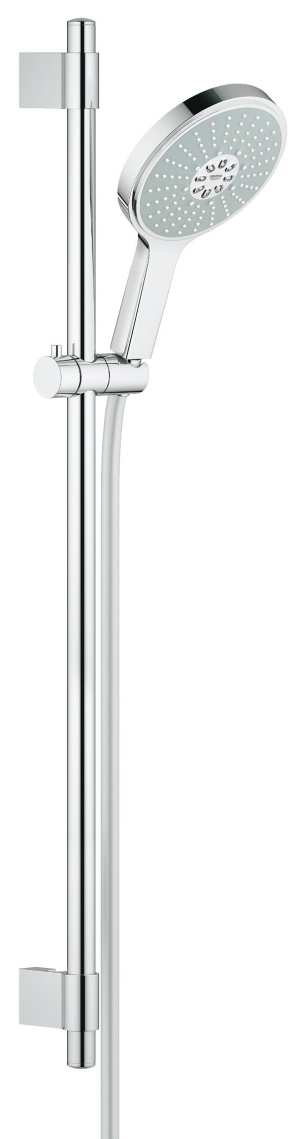 Душевой гарнитур GROHE Power&Soul Cosmopolitan 160 (ручной душ, штанга 900 мм, шланг 1750 мм) с ограничением расхода воды, хром (27746000)