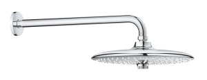 Верхний душ GROHE Euphoria 260 SmartControl, 12,5 л/мин, 3 режима, 380 мм, хром (26458000)