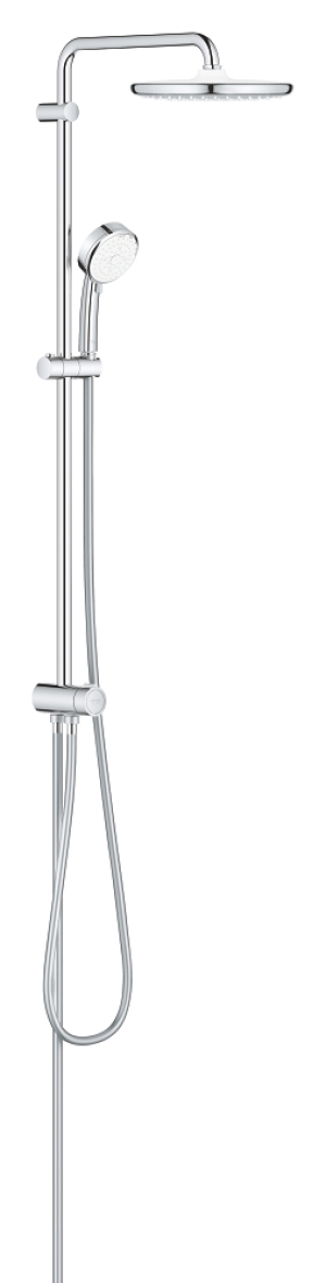 Душевая система GROHE Tempesta Cosmopolitan System 250 с переключателем потоков, хром (26675000)