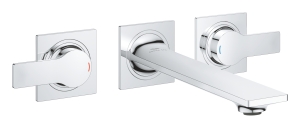 Внешняя часть смесителя для раковины GROHE Allure скрытого монтажа, на 3 отверстия, M-Size, хром (20193002)