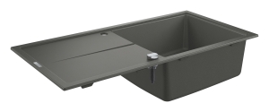 Мойка GROHE K400, 1000 x 500 мм, серый гранит (31641AT0)