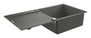 Мойка GROHE K500 с одной чашей, 1000 x 500 мм, серый гранит (31645AT0)