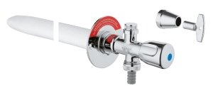 Наружный вентиль GROHE Eggeman Eurotec, хром (41212000)