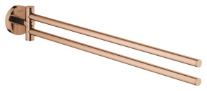 Двойной держатель для полотенца GROHE Essentials, тёплый закат глянец (40371DA1)