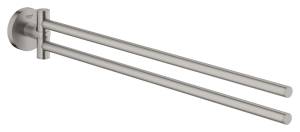 Держатель для полотенца GROHE Essentials двойной, суперсталь (40371DC1)