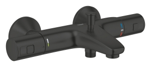 Термостат для ванны GROHE Precision Start внешнего монтажа, матовый черный (345982430)