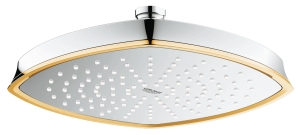 Верхний душ GROHE Rainshower Grandera, 1 режим, хром/золото (27974IG0)