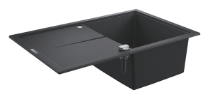Мойка GROHE K400, 780 x 500 мм, черный гранит (31639AP0)