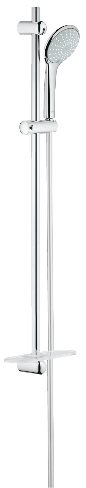 Душевой гарнитур GROHE Euphoria 110 Duo с мыльницей, 2 режима струи, душевая штанга 900 мм, 16,6 л/мин, хром (27225001)