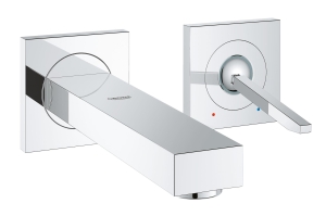 Внешняя часть смесителя для раковины GROHE Eurocube Joy на 2 отверстия (излив 170 мм), хром (19997000)