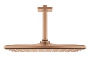 Верхний душ GROHE Rainshower Mono 310 Cube, 9,5 л/мин, 1 режим, 142 мм, теплый закат матовый (26566DL0)