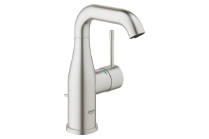 Смеситель для раковины GROHE Essence с донным клапаном, суперсталь (23462DC1)