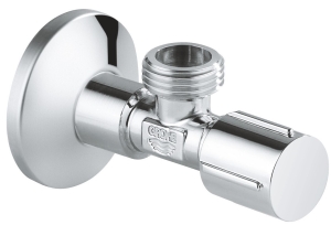 Угловой вентиль 1/2" GROHE, хром (22041001)